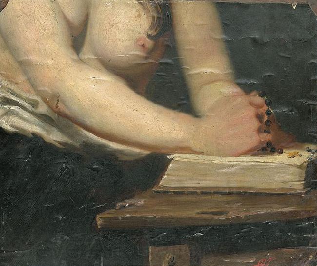 Sir Lawrence Alma-Tadema,OM.RA,RWS Mary Magdalene. Spain oil painting art